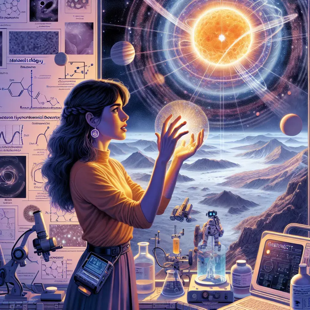Image that represents the author Harper Bennett, a renowned blogger specializing in Astrobiology