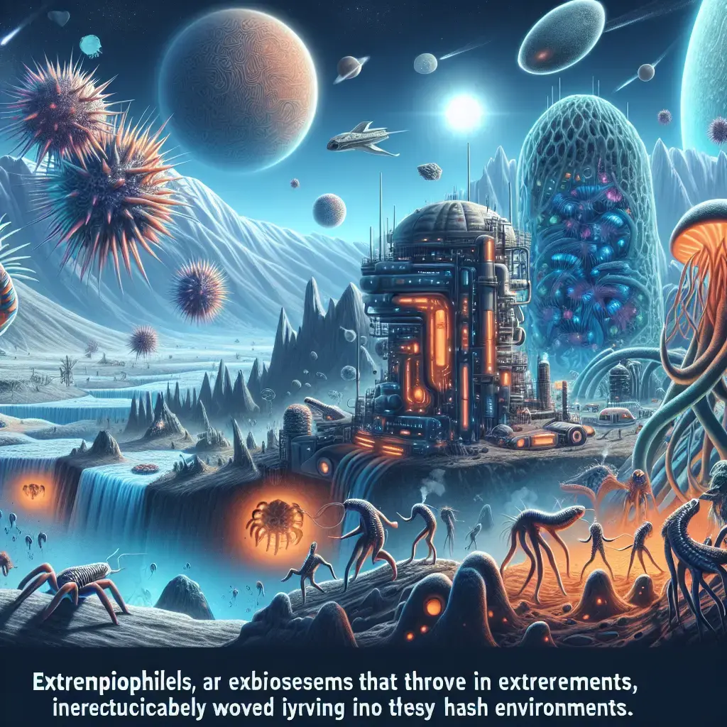 The role of extremophiles in understanding potential alien ecosystems