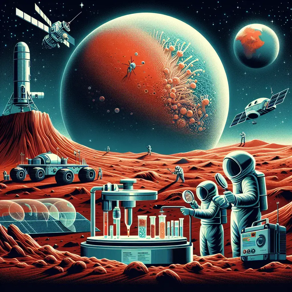 The search for microbial life on Mars